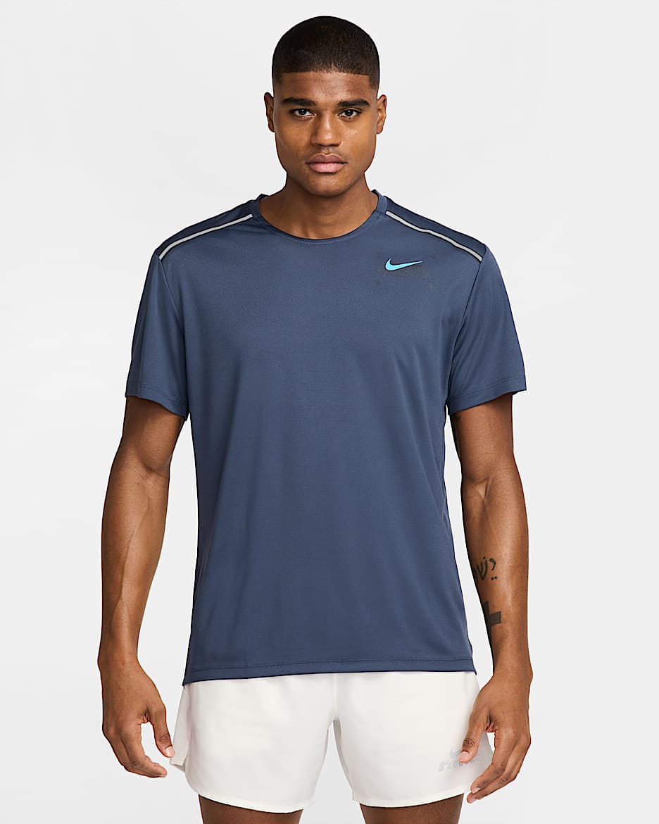 Nike running t shirt mens online